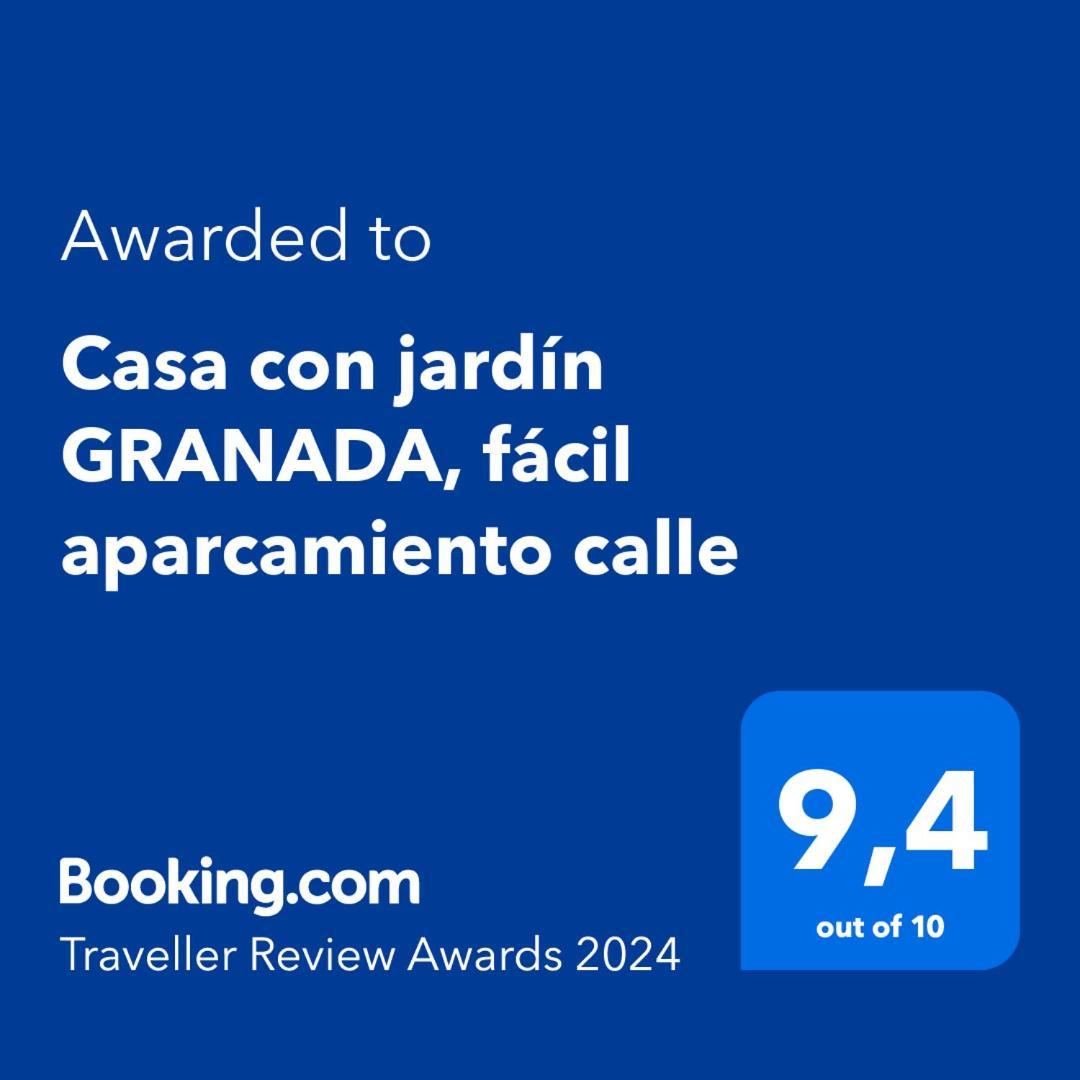 Casa En Granada Con Hermoso Jardin, Parking Calle Extérieur photo